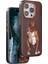 iPhone 15 Pro Perma Desenli Kapak - Kahverengi - CPTD3841-7226 2