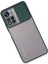 Xiaomi Redmi Note 11T Kılıf Palm Buzlu Kamera Sürgülü Silikon - Yeşil - CPTD8566-9178 3