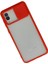 Samsung Galaxy A02 Kılıf Palm Buzlu Kamera Sürgülü Silikon - Kırmızı - CPTD2646-3322 2