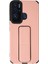 Tecno Pova Neo Kılıf Mega Standlı Silikon - Pudra - CPTD9004-8543 1