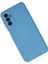 Samsung Galaxy M23 Kılıf Nano Içi Kadife Silikon - Mavi - CPTD1086-2452 2