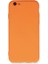 iPhone 6 Kılıf Nano Içi Kadife Silikon - Turuncu - CPTD6040-6282 1