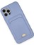 iPhone 12 Pro Max Kılıf Kelvin Kartvizitli Silikon - Lila - CPTD5416-7084 2
