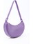 Lila SHK26 Tek Bölmeli Suni Deri El ve Omuz Çantası U:12 E:26 G:6 cm 2