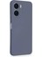 Vivo Y16 Kılıf Nano Içi Kadife Silikon - Gri - CPTD2661-1268 2