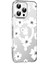 Apple iPhone 16 Pro Floral Magsafe Kapak - Beyaz - CPTD3074-4887 5
