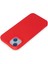 iPhone 15 Kılıf Nano Içi Kadife Silikon - Kırmızı - CPTD3169-1736 3