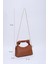 Taba SHK24 Orjinal Soft Deri Düğüm Detaylı Zincir Askılı El ve Omuz Çantası U:14 E:22 G:8 cm 2