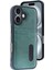 iPhone 16 Kılıf Sara Kartvizitli Deri Kılıf - Koyu Yeşil - CPTD9219-8053 3