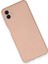 Samsung Galaxy A04 Kılıf Nano Içi Kadife Silikon - Pudra - CPTD1064-2549 3
