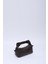 Kahverengi Shk24 Orjinal Soft Deri Düğüm Detaylı Zincir Askılı El Ve Omuz Çantası U:14 E:22 G:8 Cm 6