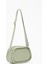 Mint Yeşil Shk62 Tek Bölmeli Suni Deri Ayarlanabilir Askılı Fermuarlı Çapraz Omuz Çantası 2