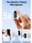 Profesyonel Kablosuz Yaka Mikrofonu iPhone 15/16 Uyumlu 2 Mikrofonlu Type-C 4