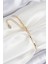 Pirinç Zirkon Taşlı Arı Model Ezme Zincir Gold Renk Kadın Bileklik - TJ-BB7595 2