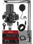 MX2020-GLX-500 Pro Ses Kartı ve Condenser Mikrofon Stand Filtre Set 1