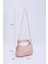 Pudra SHK24 Orjinal Soft Deri Düğüm Detaylı Zincir Askılı El ve Omuz Çantası U:14 E:22 G:8 cm 2