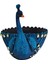 Tavus Zarafeti – Dekoratif Gondol Biblo & Şekerlik Saksı (27 x 14 Cm) 6