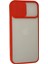 iPhone 13 Pro Max Kılıf Palm Buzlu Kamera Sürgülü Silikon - Kırmızı - CPTD8963-9455 2