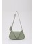 Mint Yeşil Shk96 Suni Deri Tek Bölmeli Cüzdanlı Kol ve Omuz Çantası 1