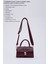 Bordo SHK109 Suni Deri Çıtçıtlı Ayarlanabilir Askılı Kadın El, Kol ve Omuz Çantası U:11 E:19 G:7 cm 3