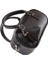 Kahve Rengi SHK207 Suni Deri Charm Detaylı Fermuarlı Ayarlanabilir Askılı El, Kol ve Omuz Çantası U:14 E:24 G:8 cm 6
