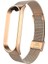 Xiaomi Mi Band 4 Uyumlu Krd-06 Metal Kordon Cppl - Gold 2