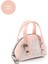 Pudra SHK220 Süet Kumaş, Tek Bölmeli, Zincir Askılı,fermuarlı, Taşlı, Mini El ve Omuz Çantası 2