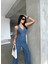 Tasarım Ithal Kot Tulum Denim Tulum 1