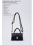 Siyah SHK109 Suni Deri Çıtçıtlı Ayarlanabilir Askılı Kadın El, Kol ve Omuz Çantası U:11 E:19 G:7 cm 3