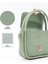 Mint Yeşil SHK235 Suni Deri Tek Bölmeli Fular Hediyeli El Kol ve Omuz Çantası 5