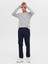 Erkek Lacivert Slim Fit Gap Flex Khaki Pantolon 3