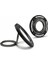Parmak Ring Stand Magnetik 360 Derece Dönebilen Double Ring Serisi Siyah 1