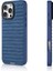 iPhone 16 Pro Max Uyumlu Kılıf M-Safe Şarj Özellikli Youngkit Canvas Serisi Kapak Mavi 1