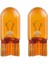 WY5W T10 Dipsiz Turuncu Ampul 12V 5W (2 Adet) DKM9856NM ile Uyumlu 1