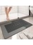 Home Sihirli Su Emici Banyo Paspası Kaymaz Tabanlı Abdest Paspası 3 mm 38X58 2