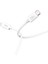 BX-IP02UC Type-C To Lightning Data ve Şarj Kablosu Beyaz 1 Metre 2