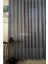 Antrasit Kristal Cam Kırığı Desen Yeni Trend Luxury Tül Perde (1x2.5 Orta Pile Dikişli) 3