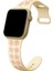 Apple Watch 10 46MM 3 4 5 6 7 8 9 Se Ultra Uyumlu 44 45 49MM Yonca Desenli Silikon Kordon 1