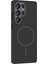 Galaxy S25 Ultra Kılıf Magsafe Şarj Özellikli Cppl Ruby Silikon Kapak - Siyah 4
