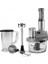 Mastermaid Prosteel 2500W 6 Bıçaklı Uzun Blender Ayaklı Cam Mutfak Robotu, Galaxy Grey 1