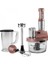 Mastermaid Prosteel 2500W 6 Bıçaklı Uzun Blender Ayaklı Cam Mutfak Robotu, Rosegold 1