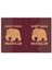1 Adet Universal Bear Club Baskılı Pasaport Kılıfı Şeffaf Su Geçirmeyen Pvc Pasaport Koruma Kabı 2