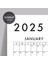 Amerikan Standardı 2026 Yıllık Planlayıcı Duvar Takvimi 3