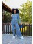 Kadın Penye Bol Paça Pijama Takım 4125 1