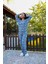 Kadın Penye Bol Paça Pijama Takım 4125 3