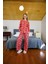 Kadın Penye Bol Paça Pijama Takım 4127 1