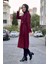 Kaşe Kaban Bordo 4