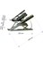 2FS02 Fanlı Laptop Tablet Notebook Standı, Açılır Kapanır, Tüm Laptoplara Kolayca Ayarlanır. 2