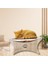 Hamağı Köpek Yatağı Peluş Evcil Hayvan Oyun Uyku Eğlence Dinlenme Alanı Beyaz 20X30X45 2
