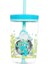 Yüzen Köpek Balığı Pipetli Tritan Bardak 470 Ml, Mavi 1